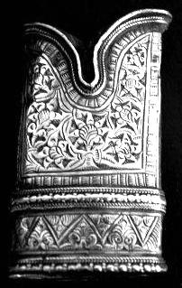 Antique Omani silver sword 